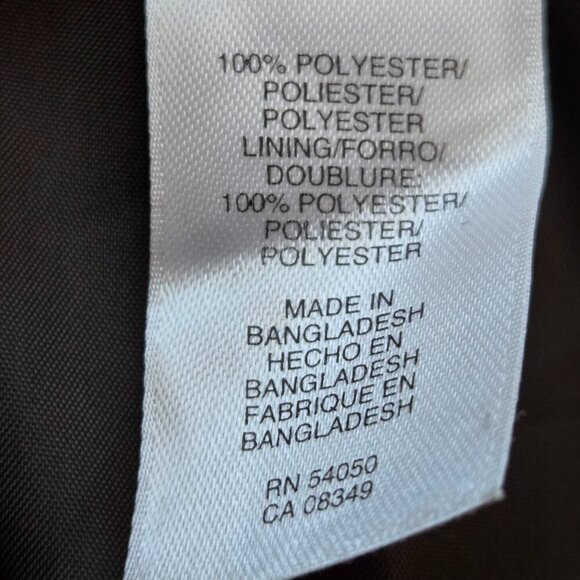 Jones Studio Brownish Gray Pleated Hem Lined Midi Skirt Plus Sz 22W - Picture 13 of 13